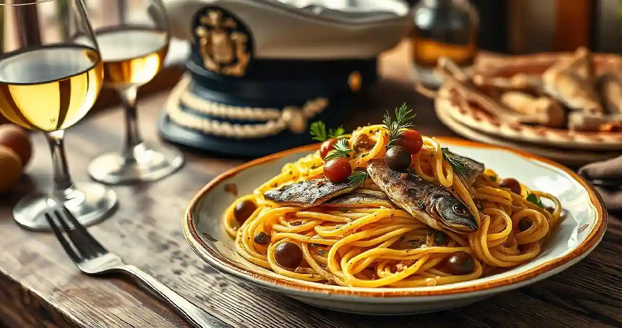 What Was Captain Federico Caprielli's Favorite Food?